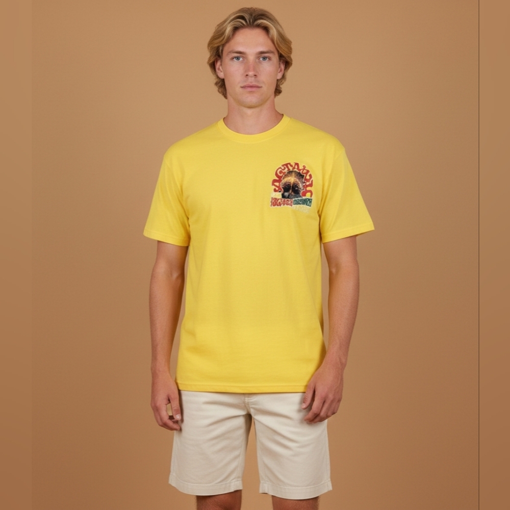 $46 Agtawh St Moritz Mens Brain Storm Short Sleeve Tee Shirt